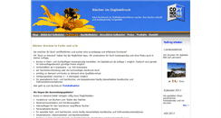 Desktop Screenshot of buecher-drucken.com